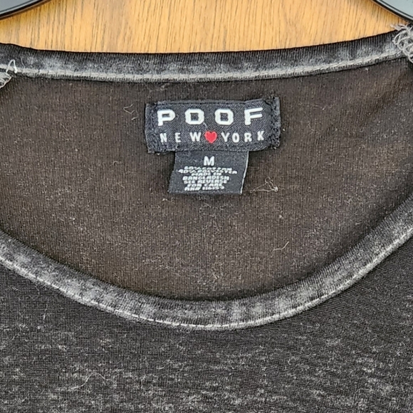 Poof t-shirt, size medium, color black - Picture 3 of 6